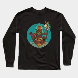 Aztec shaman Long Sleeve T-Shirt